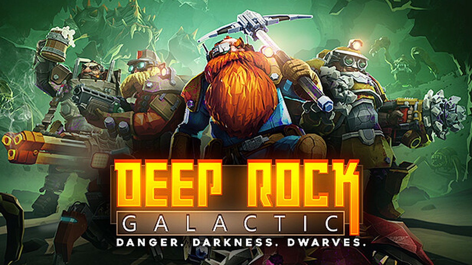 Copertina Recensione Deep Rock Galactic (2020): nani, birra e insetti spaziali