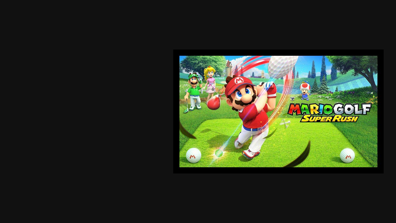 Copertina Recensione Mario Golf: Super Rush (2021): golf arcade in corsa
