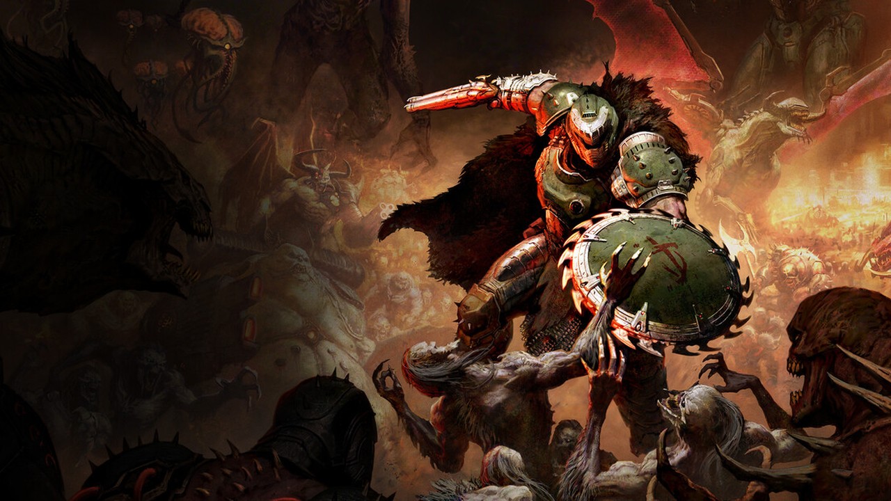 Copertina Recensione Doom: The Dark Ages (2026): brutalità, ritmo e identità